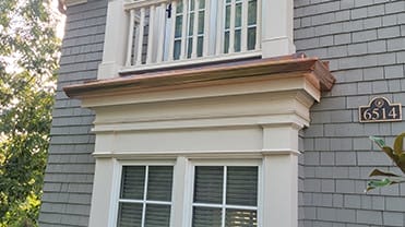 Copper Gutters